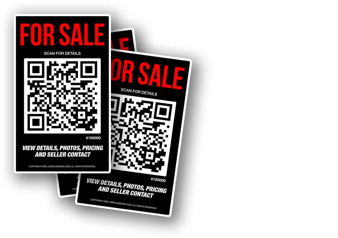 For Sale Signs